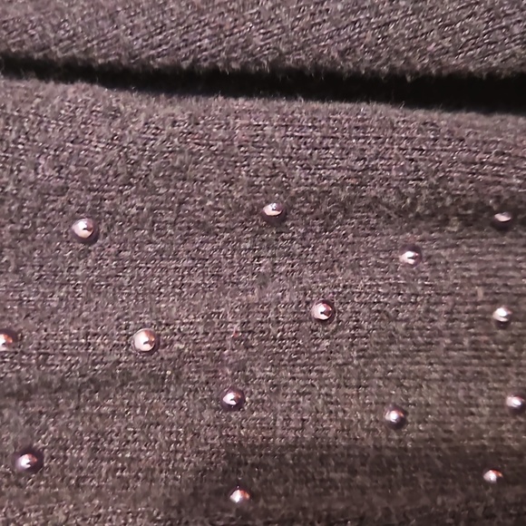 Merona Purple button up embellished cardigan - Picture 3 of 5